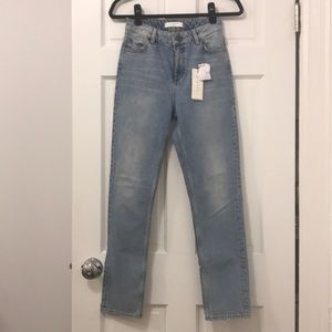 NWT Sandro skinny denim in vintage blue